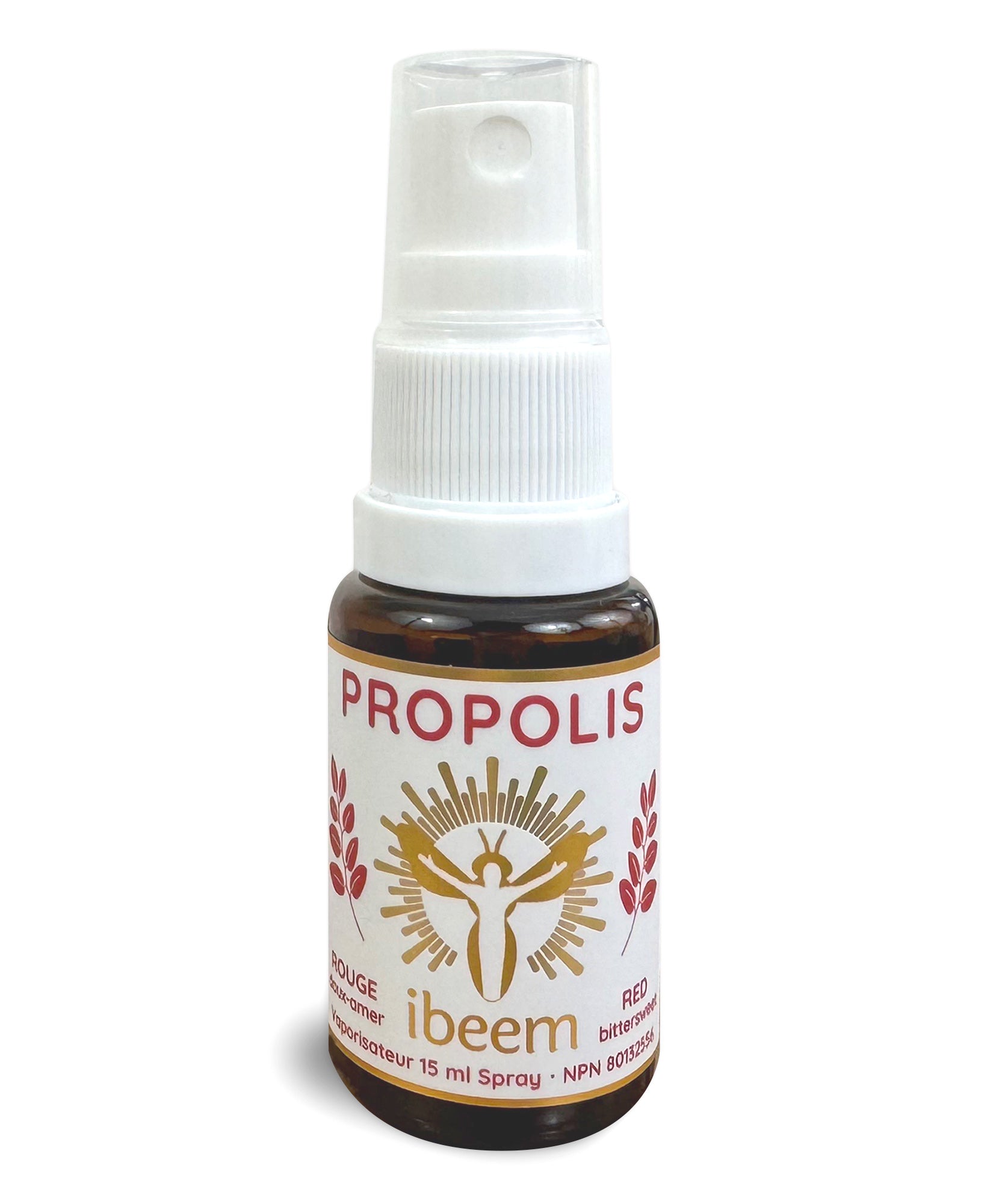 Spray pour la gorge à la propolis de Dalbergia rouge