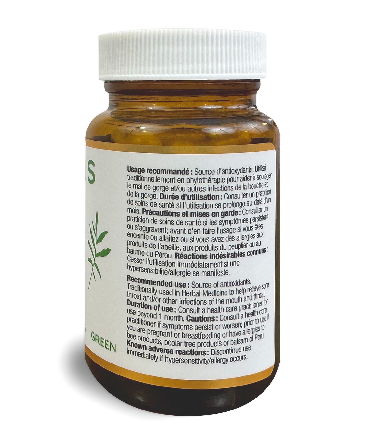 Propolis verte de Baccharis Dracunculifolia